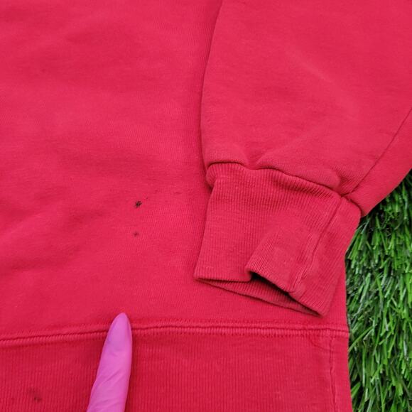 Vintage Champion Sweatshirt Womens Large 21x23 Script Logo - Picture 12 of 16